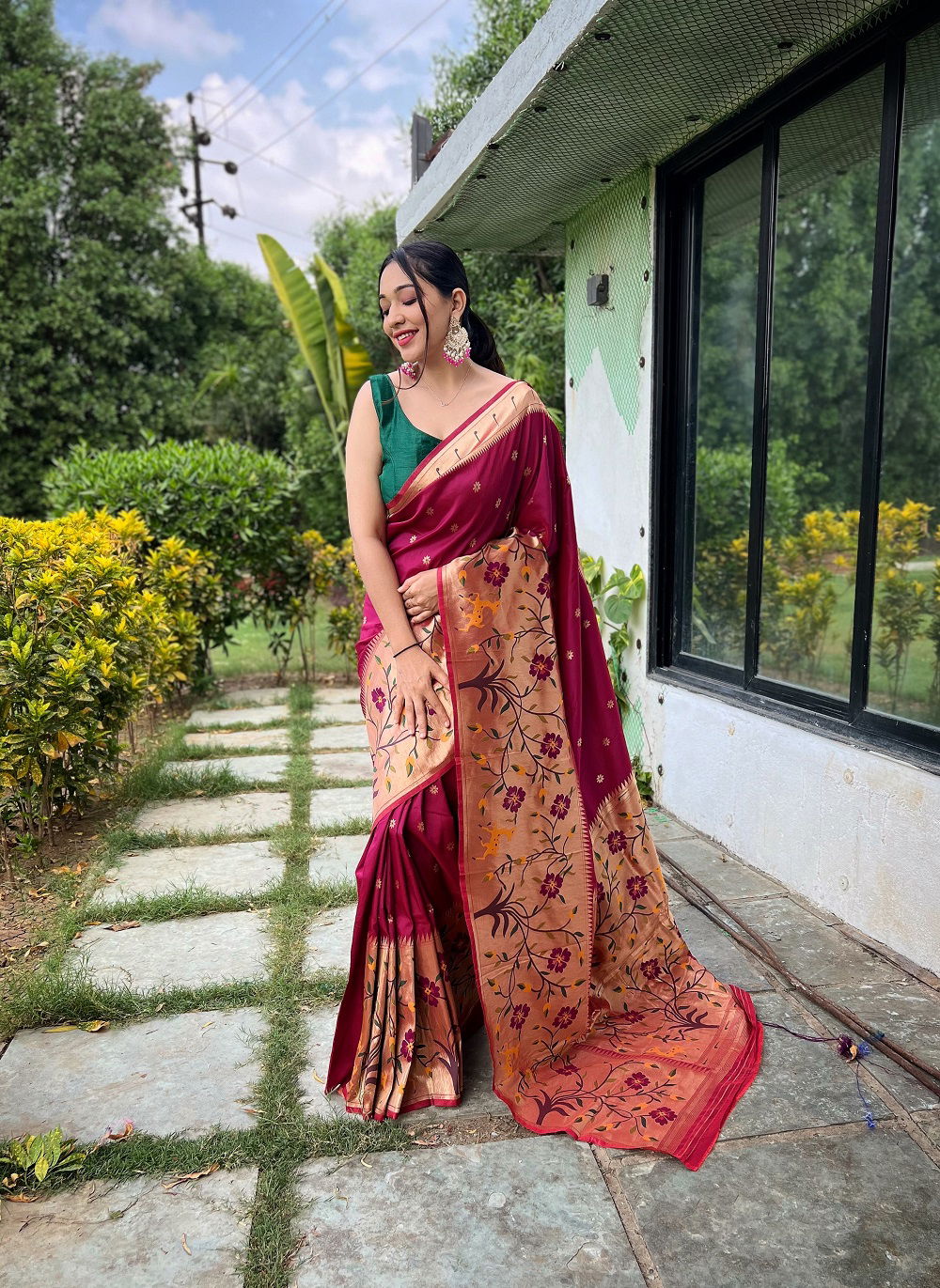 Gayatri Color Set Party Wear Sarees Catalog
